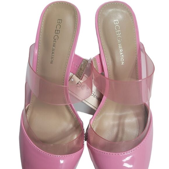 BCBGeneration Bubblegum Hunnie Heels - Size 8.5 - Picture 3 of 7